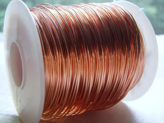 Alambre de cobre desnudo de soldadura fina térmica de resistencia con 0,8 mm 1 mm 6 AWG desnudo 2/0 para soldadura eléctrica esmaltada